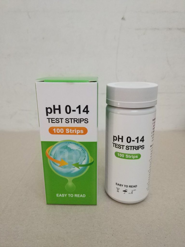 HCT pH 0-14 EASY TO READ pH TEST STRIPS