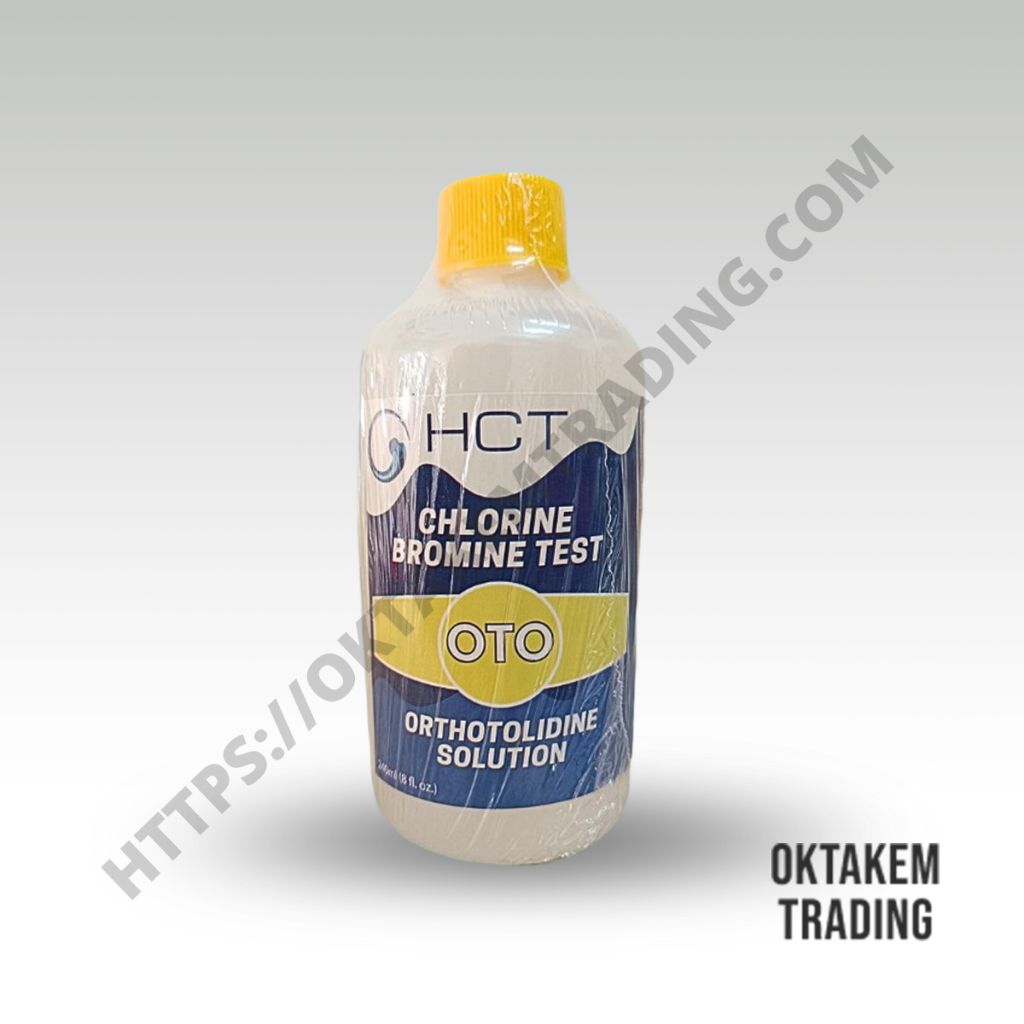 Hct OTO1 Solution – 240ML Bottle (For Chlorine / Bromine Test)